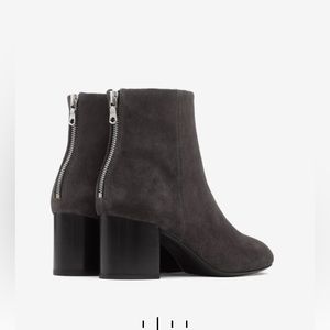 Rag & Bone Drea Suede Boot - Asphalt Suede 9 1/2 Dress Boot
